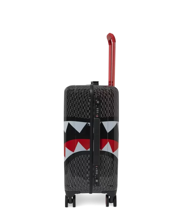 SPRAYGATTI REVV SHARKNAUTICS HARDSHELL CARRY-ON LUGGAGE SPRAYGATTI REVV SHARKNAUTICS HARDSHELL CARRY-ON LUGGAGE