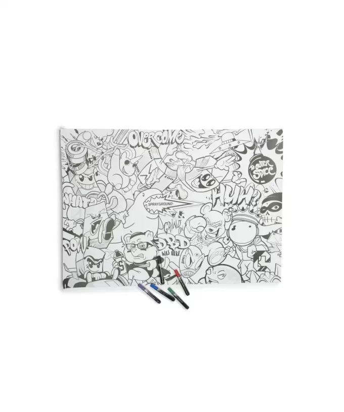 SPRAYGROUND HUGE COLORING POSTER 39″x27″ & MARKERS INCLUDED SPRAYGROUND HUGE COLORING POSTER 39″x27″ & MARKERS INCLUDED