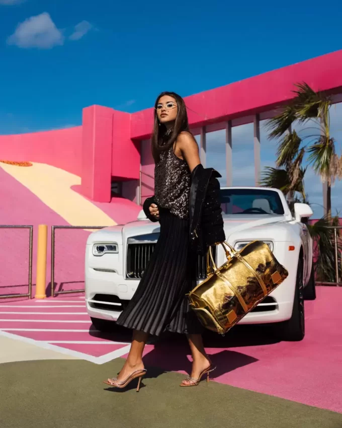 SQUID GAME COLLAB PIGGY BANK DUFFLE SQUID GAME COLLAB PIGGY BANK DUFFLE