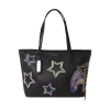 STAR RACER A.I.7 SANDFLOWER COLLAB BEADED TOTE STAR RACER A.I.7 SANDFLOWER COLLAB BEADED TOTE
