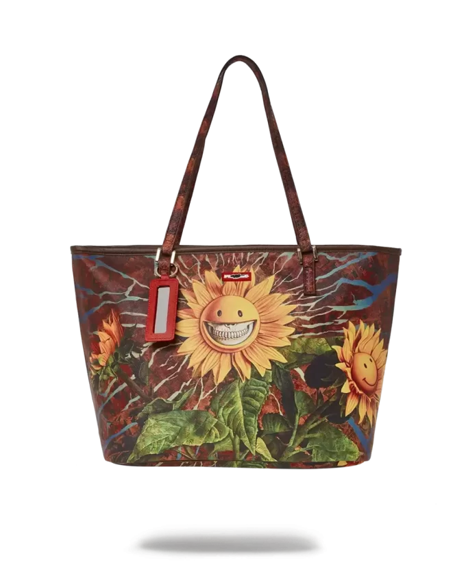 SUNFLOWER GRIN RON ENGLISH COLLAB TOTE SUNFLOWER GRIN RON ENGLISH COLLAB TOTE