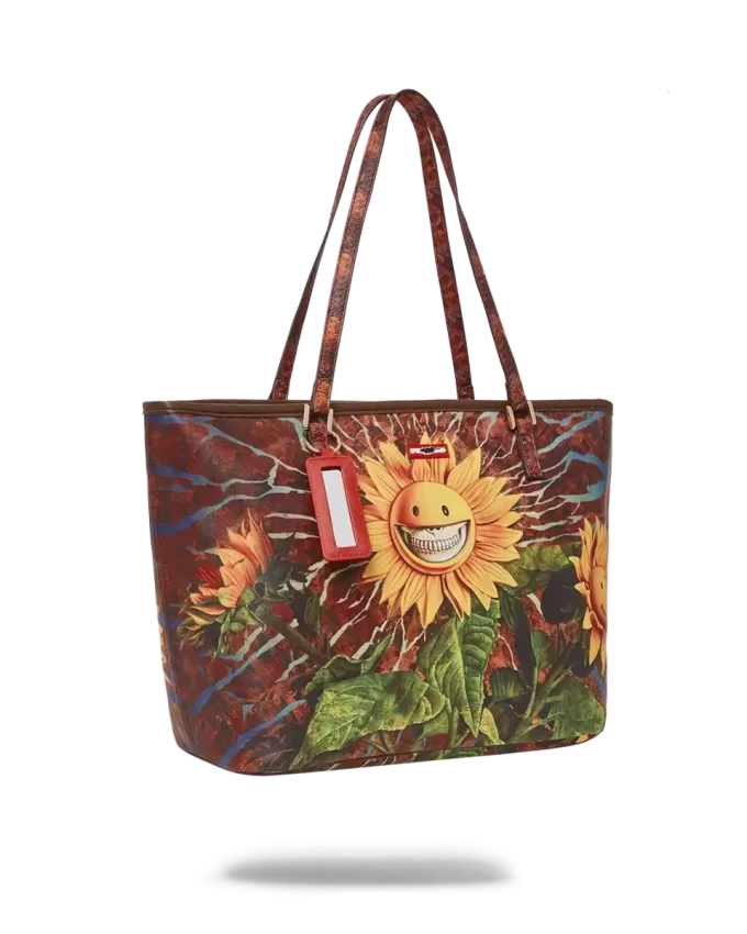 SUNFLOWER GRIN RON ENGLISH COLLAB TOTE SUNFLOWER GRIN RON ENGLISH COLLAB TOTE