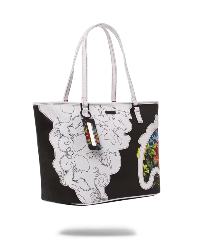 THE FLORAL CUT TOTE THE FLORAL CUT TOTE