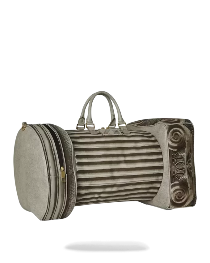 THE MET GREEK TEMPLE OF SARDIS COLUMN DUFFLE THE MET GREEK TEMPLE OF SARDIS COLUMN DUFFLE