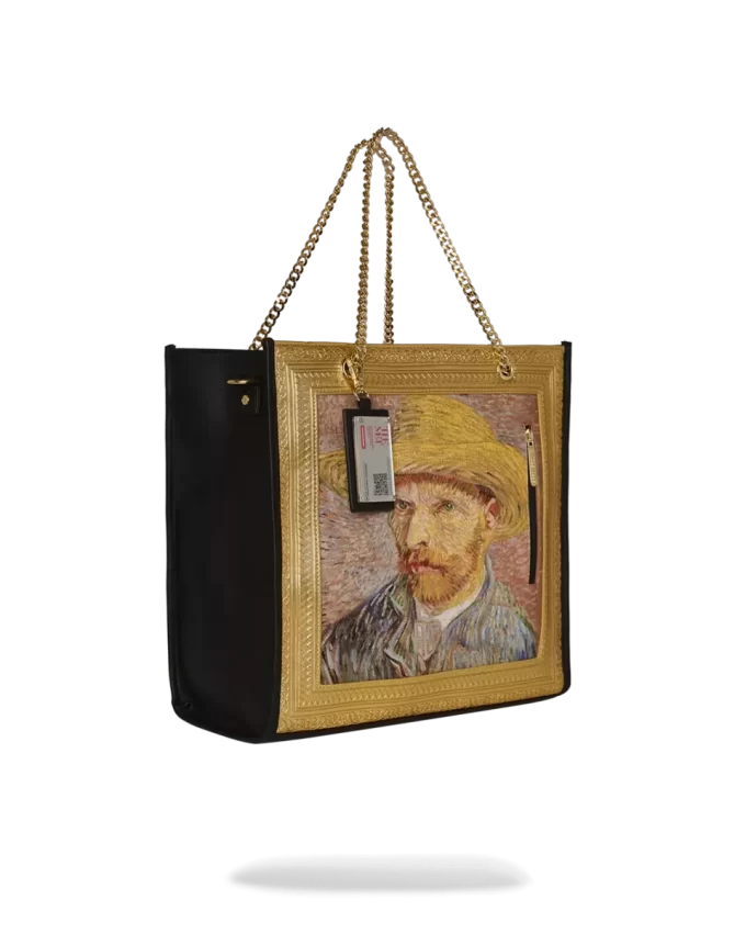 THE MET VAN GOGH FRAMED SELF-PORTRAIT TOTE THE MET VAN GOGH FRAMED SELF-PORTRAIT TOTE