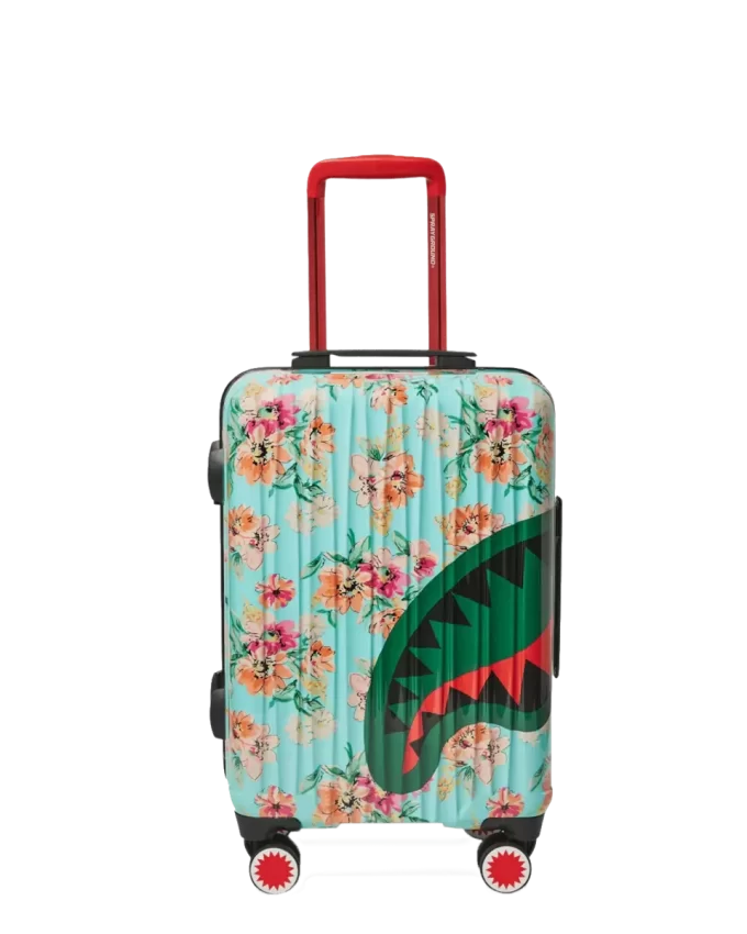 THE SANCTUARY SHARKNAUTICS HARDSHELL CARRY-ON LUGGAGE THE SANCTUARY SHARKNAUTICS HARDSHELL CARRY-ON LUGGAGE