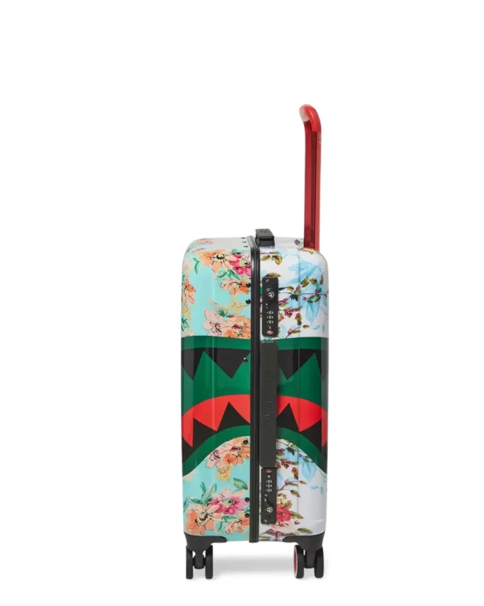 THE SANCTUARY SHARKNAUTICS HARDSHELL CARRY-ON LUGGAGE THE SANCTUARY SHARKNAUTICS HARDSHELL CARRY-ON LUGGAGE