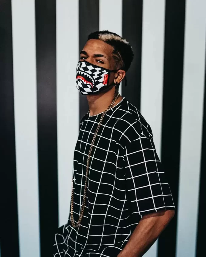 TRIPPY CHECK FACE MASK TRIPPY CHECK FACE MASK