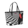 TRIPPY CHECK TOTE TRIPPY CHECK TOTE