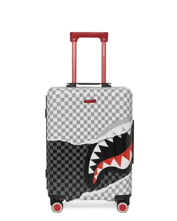 UNSTOPPABLE ENDEAVORS SHARKNAUTICS HARDSHELL CARRY-ON LUGGAGE UNSTOPPABLE ENDEAVORS SHARKNAUTICS HARDSHELL CARRY-ON LUGGAGE