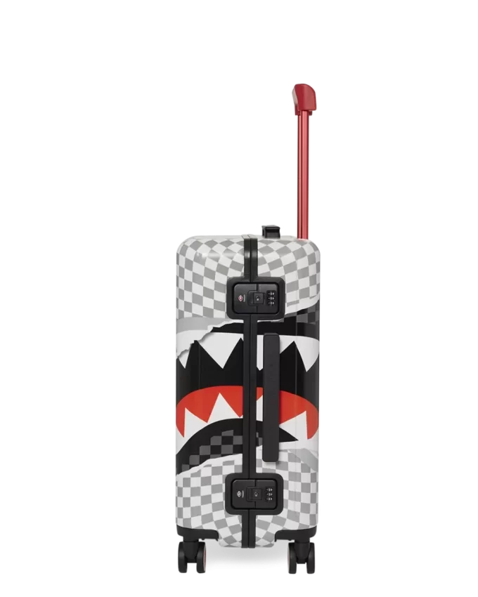 UNSTOPPABLE ENDEAVORS SHARKNAUTICS HARDSHELL CARRY-ON LUGGAGE UNSTOPPABLE ENDEAVORS SHARKNAUTICS HARDSHELL CARRY-ON LUGGAGE