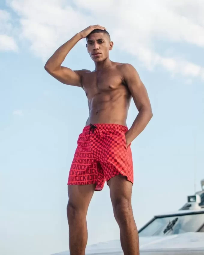VENI VIDI VICI SHOTO SWIM TRUNKS VENI VIDI VICI SHOTO SWIM TRUNKS