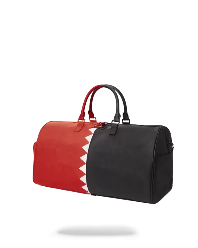 VERTICAL SHARK CUT & SEW DUFFLE VERTICAL SHARK CUT & SEW DUFFLE