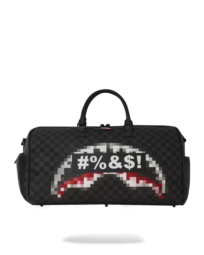 WHAT THE BEEP’ SHARK DUFFLE WHAT THE BEEP’ SHARK DUFFLE