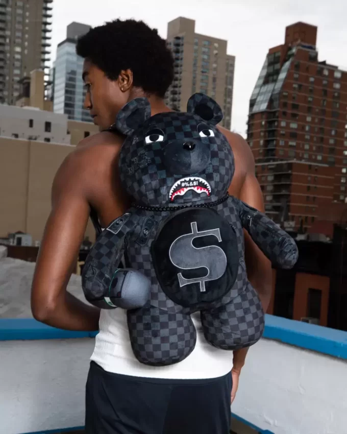 WHAT THE BEEP’ SHARK MONEYBEAR TEDDYBEAR BACKPACK WHAT THE BEEP’ SHARK MONEYBEAR TEDDYBEAR BACKPACK