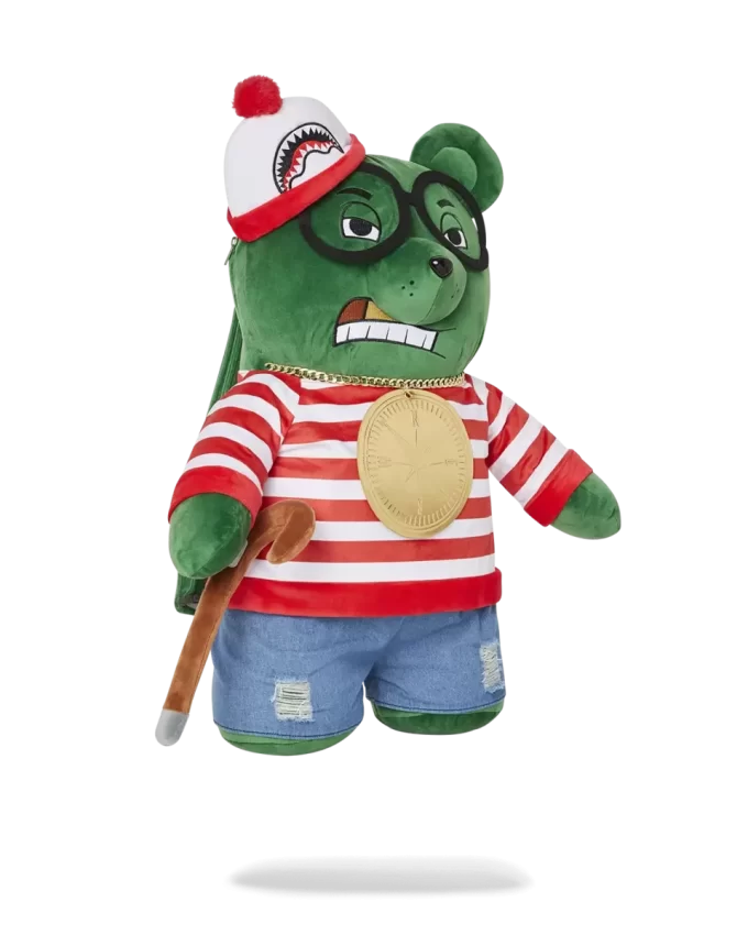 WHERES WALDO MONEYBEAR TEDDYBEAR BACKPACK WHERES WALDO MONEYBEAR TEDDYBEAR BACKPACK