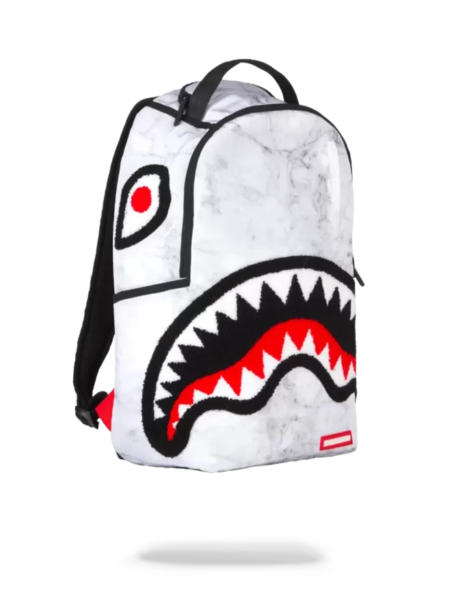 WHITE MARBLE BACKPACK WHITE MARBLE BACKPACK