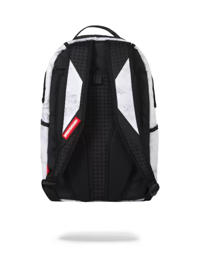 WHITE MARBLE BACKPACK WHITE MARBLE BACKPACK