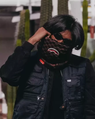 XTC SHARKS IN PARIS NECK WARMER