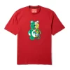 YOUTH ANATOMY BEAR T-SHIRT RED