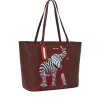 ZEBRA ELEPHANT RON ENGLISH COLLAB TOTE